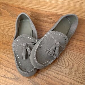 Zara Suede Moccasin Loafer Kids’ Size 2